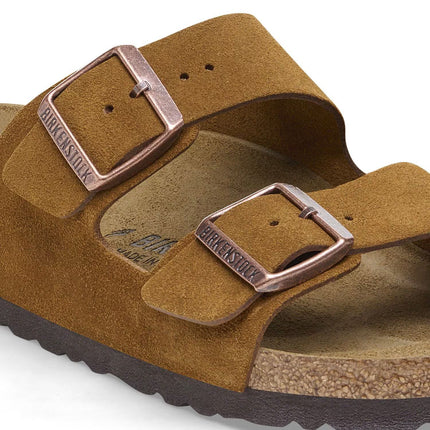 ARIZONA (SUEDE) - Sandalo da donna in pelle BIRKENSTOCK con doppia fascia