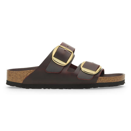 ARIZONA (BIG BUCKLE PELLE) - Sandalo da donna BIRKENSTOCK plantare in sughero e lattice