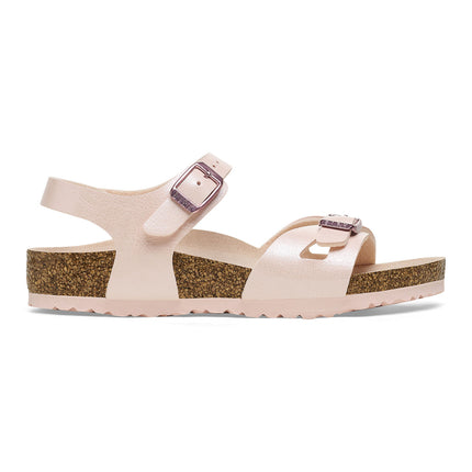 RIO (BIRKO-FLOR KIDS) - Sandalo da bambina Birkenstock con due fasce e cinturini regolabili