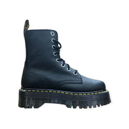 JADON III - Stivali stringati in pelle smooth marchio DR.MARTENS