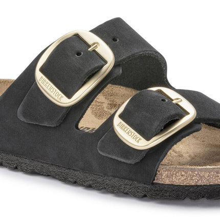 ARIZONA (BIG BUCKLE NUBUCK) - Sandalo da donna BIRKENSTOCK plantare in sughero e lattice