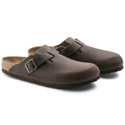 BOSTON (PELLE) - Sabot in pelle da uomo e da donna BIRKENSTOCK