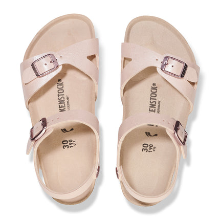 RIO (BIRKO-FLOR KIDS) - Sandalo da bambina Birkenstock con due fasce e cinturini regolabili