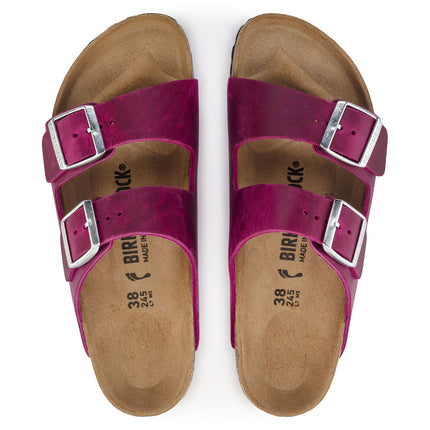 ARIZONA (PELLE) - Sandalo da donna in pelle BIRKENSTOCK con doppia fascia