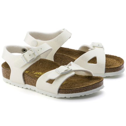 RIO (BIRKO-FLOR KIDS) - Sandalo da bambina Birkenstock con due fasce e cinturini regolabili