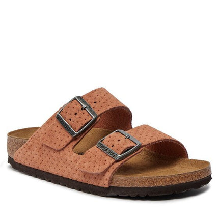 ARIZONA (SUEDE EMBOSSED) - Sandalo da donna in pelle BIRKENSTOCK con doppia fascia