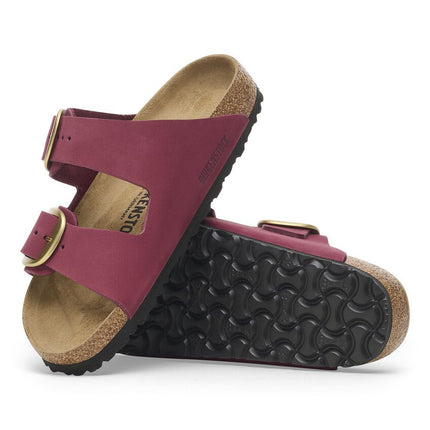 ARIZONA (BIG BUCKLE NUBUCK) - Sandalo da donna BIRKENSTOCK plantare in sughero e lattice