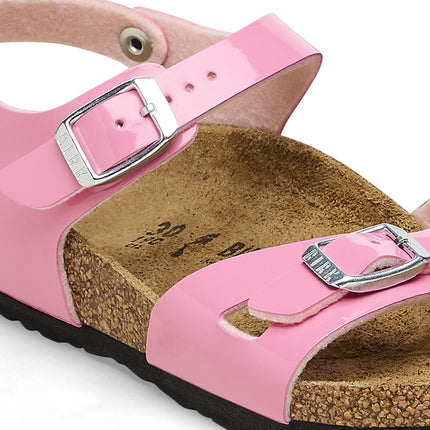 RIO (BIRKO-FLOR KIDS) - Sandalo da bambina Birkenstock con due fasce e cinturini regolabili