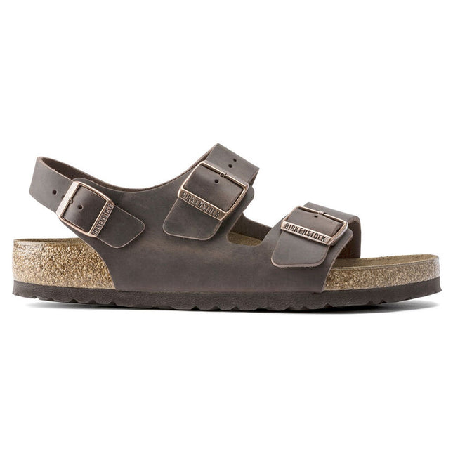 MILANO (PELLE) - Sandalo da donna e da uomo in pelle BIRKENSTOCK