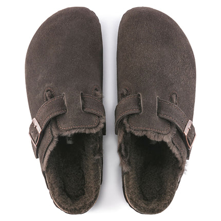 BOSTON (SHEARLING) - Sabot in pelle da uomo e da donna BIRKENSTOCK