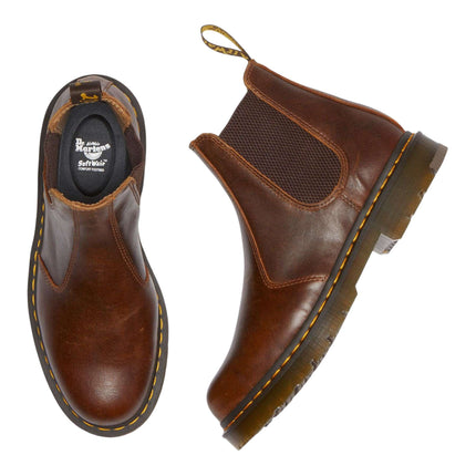 2976 SR - Stivali in pelle smooth marchio DR.MARTENS