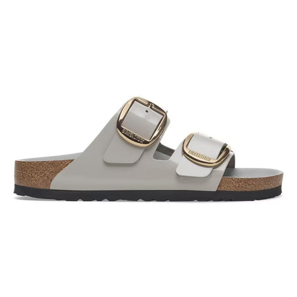 ARIZONA (BIG BUCKLE NATURAL) - Sandalo da donna BIRKENSTOCK plantare in sughero e lattice