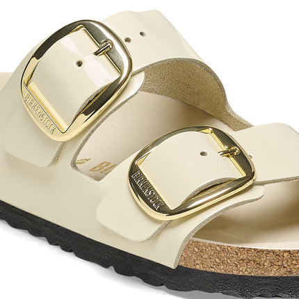 ARIZONA (BIG BUCKLE NATURAL) - Sandalo da donna BIRKENSTOCK plantare in sughero e lattice