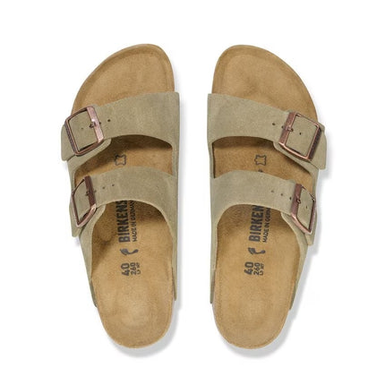 ARIZONA (SUEDE) - Sandalo da donna in pelle BIRKENSTOCK con doppia fascia