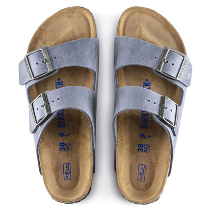 ARIZONA (PELLE SOFT) - Sandalo da donna in pelle BIRKENSTOCK con doppia fascia