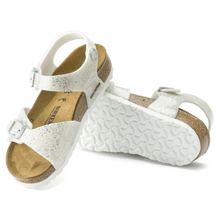 RIO (BIRKO-FLOR KIDS) - Sandalo da bambina Birkenstock con due fasce e cinturini regolabili