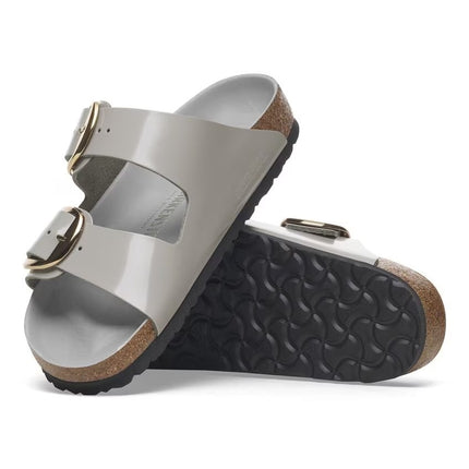 ARIZONA (BIG BUCKLE NATURAL) - Sandalo da donna BIRKENSTOCK plantare in sughero e lattice