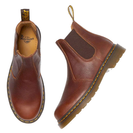 2976 - Stivali in pelle smooth marchio DR.MARTENS