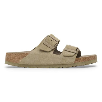 ARIZONA (SUEDE SOFT) - Sandalo da donna in pelle BIRKENSTOCK con doppia fascia