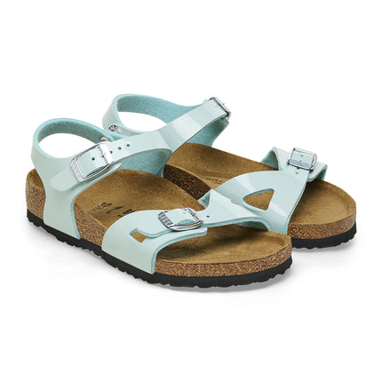 RIO (BIRKO-FLOR KIDS) - Sandalo da bambina Birkenstock con due fasce e cinturini regolabili