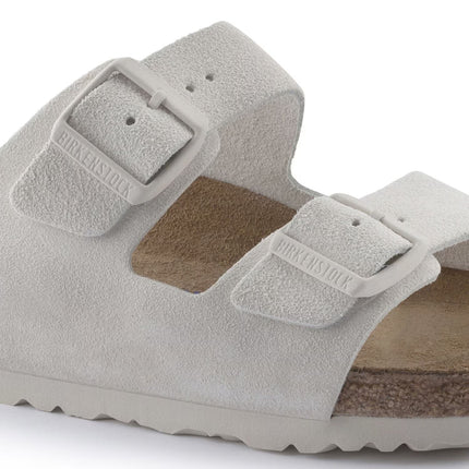 ARIZONA (SUEDE SOFT) - Sandalo da donna in pelle BIRKENSTOCK con doppia fascia