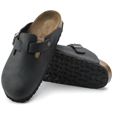 BOSTON (PELLE) - Sabot in pelle da uomo e da donna BIRKENSTOCK