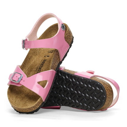 RIO (BIRKO-FLOR KIDS) - Sandalo da bambina Birkenstock con due fasce e cinturini regolabili