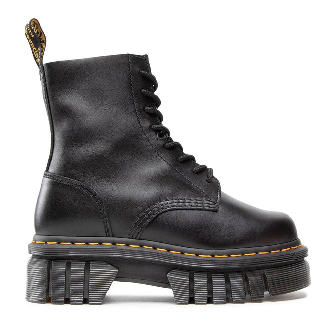 AUDRICK 8-EYE - Stivali stringati in pelle marchio DR.MARTENS