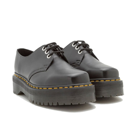 1461 QUAD SQUARED - Scarpe stringate in pelle smooth marchio DR.MARTENS