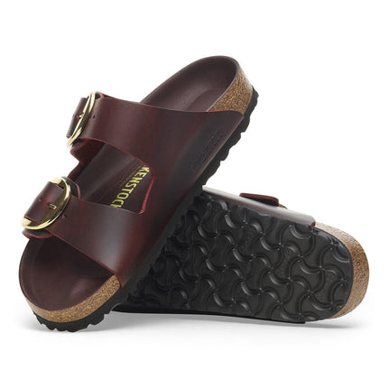 ARIZONA (BIG BUCKLE PELLE) - Sandalo da donna BIRKENSTOCK plantare in sughero e lattice