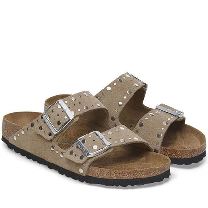 ARIZONA (RIVET) - Sandalo da donna in pelle BIRKENSTOCK con doppia fascia