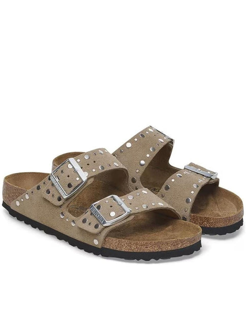 ARIZONA (RIVET) - Sandalo da donna in pelle BIRKENSTOCK con doppia fascia