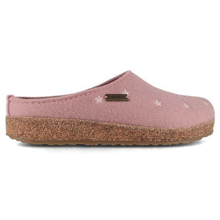 STELLINE - Pantofola da donna HAFLINGER in lana cotta