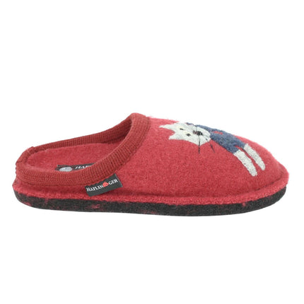 CUCHO - Pantofola da donna HAFLINGER in lana cotta