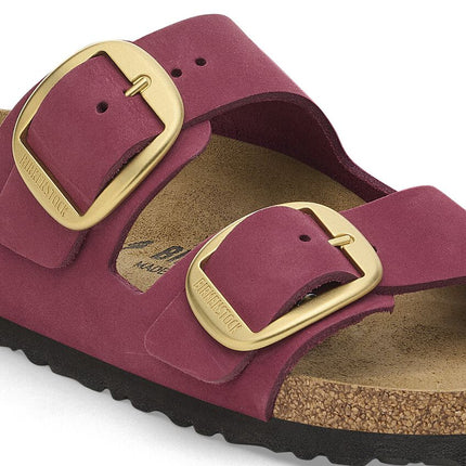 ARIZONA (BIG BUCKLE NUBUCK) - Sandalo da donna BIRKENSTOCK plantare in sughero e lattice