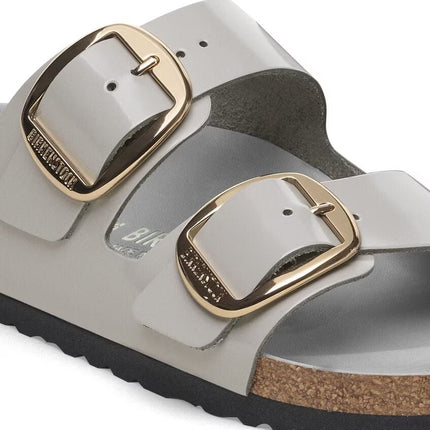 ARIZONA (BIG BUCKLE NATURAL) - Sandalo da donna BIRKENSTOCK plantare in sughero e lattice