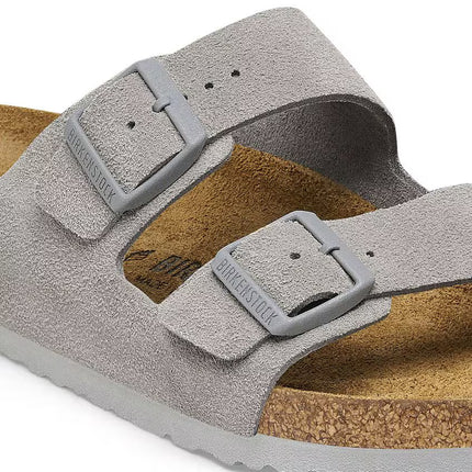 ARIZONA (SUEDE LARGA) - Sandalo da donna in pelle BIRKENSTOCK con doppia fascia