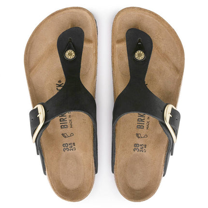 GIZEH BIG BUCKLE (NUBUCK) - Sandalo infradito da donna BIRKENSTOCK