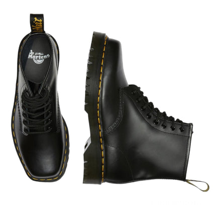 1460 BEX SQUARED - Stivali stringati in pelle smooth marchio DR.MARTENS