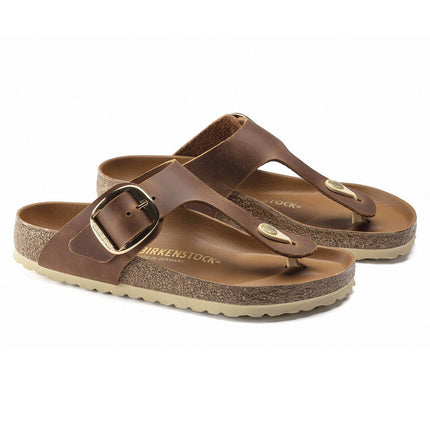 GIZEH BIG BUCKLE (PELLE) - Sandalo infradito da donna BIRKENSTOCK