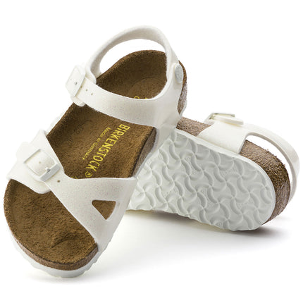 RIO (BIRKO-FLOR KIDS) - Sandalo da bambina Birkenstock con due fasce e cinturini regolabili