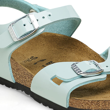 RIO (BIRKO-FLOR KIDS) - Sandalo da bambina Birkenstock con due fasce e cinturini regolabili