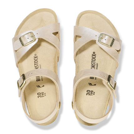 RIO (BIRKO-FLOR KIDS) - Sandalo da bambina Birkenstock con due fasce e cinturini regolabili