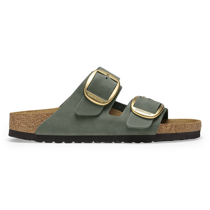 ARIZONA (BIG BUCKLE NUBUCK) - Sandalo da donna BIRKENSTOCK plantare in sughero e lattice