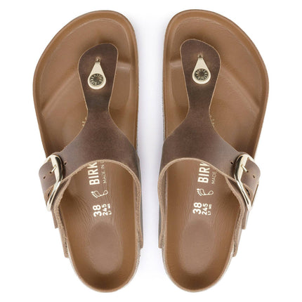 GIZEH BIG BUCKLE (PELLE) - Sandalo infradito da donna BIRKENSTOCK