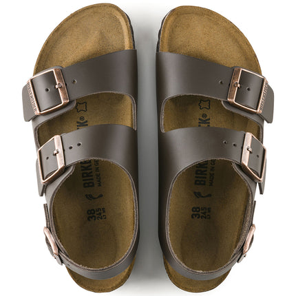 MILANO (PELLE) - Sandalo da donna e da uomo in pelle BIRKENSTOCK