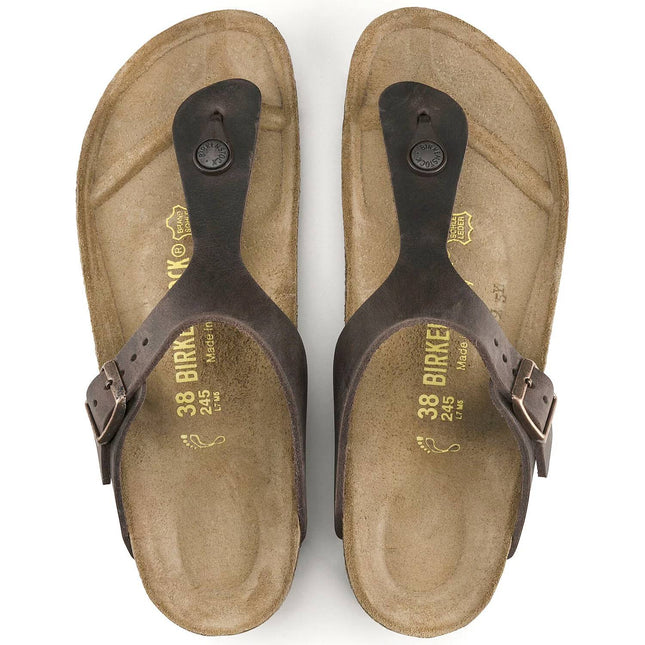 GIZEH (PELLE) - Sandalo infradito da uomo e da donna BIRKENSTOCK