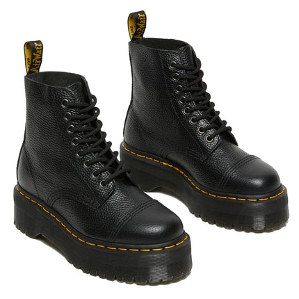 SINCLAIR - Stivali in nappa lavorata marchio DR.MARTENS