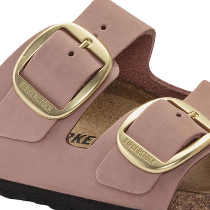 ARIZONA (BIG BUCKLE NUBUCK) - Sandalo da donna BIRKENSTOCK plantare in sughero e lattice